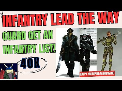 Imperial Guard SMASH with Infantry! Check out the NEW Infantry based detachment (its great) 40k!