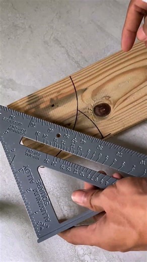 find the 45 degree angle #howto #woodworking