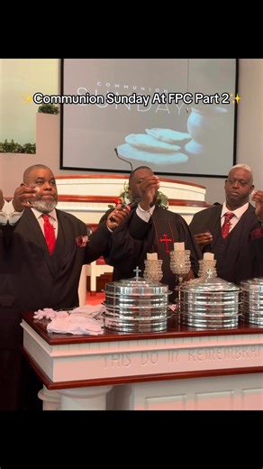 ✨ Another Great Communion Sunday at FPC! ✨ What a powerful and joyful day in the Lord! The FPC Mass Choir and Music Ministry ushered us into the presence of God with anointed praise and worship, filling the sanctuary with divine joy and preparing our hearts for a mighty move of the Spirit. 🙌 We rejoiced as two souls were baptized in water, receiving their first communion. Also three new members joined through Christian experience—What a testimony of grace, restoration, and the power of God’s re