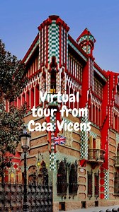 Casa Vicens is the first masterpiece of Antoni Gaudí and sowed the seeds of later works. Built between 1883 and 1885 as a summer house for the Vicens family, here he showcased his unparalleled talent. Declared Unesco World Heritage in 2005. Thanks for watching! 🙏❤️ See you soon! 🤗 . #barcelona #bcn #gaudi #casavicens#barcelonacity | DondeGo Barcelona