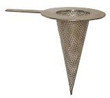 [Hot Item] 316/304 Stainless Steel Pipeline Flange Cone Strainer