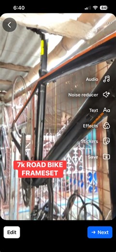 6.7K views · 82 reactions | 7k road bike frameset #7kroadbikeframeset | GANNN VLOG | Facebook