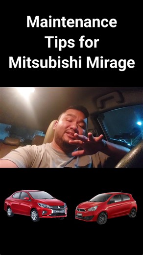 Maintenance Tips for Mitsubishi Mirage | Kuya Shane