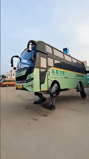 New SETC Bus Dance and Running Aways #automobile #automotiveedit #aivfx #ai #aivideo #aiedits