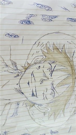 LUFFY || one piece|| straw hat # drawing #base form #luffy