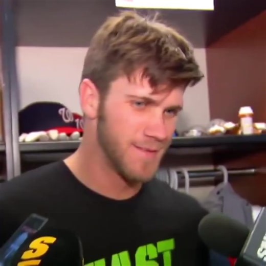 June 12, 2012: “That’s a clown question, bro.” -19-year-old Bryce Harper to a reporter in Toronto. #RingTheBell | #Phillies | #RedOctober | The Liberty Line