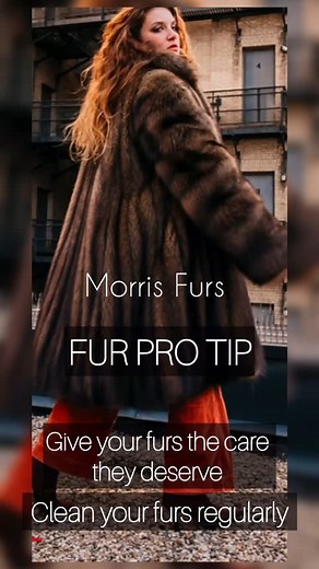 Regular fur cleaning is required for removal of dust particles, pollutants and cosmetics that accumulate on fur hairs overtime. Such debris greatly reduce fur longevity by drawing natural oils out of the pelts. Makeup and hair spray if left on the fur will oxidize and change the original colour of the fur hair. #cleanyourfurs #morrisfurs #sustainablefashion #furcare #furcleaning | Morris Furs
