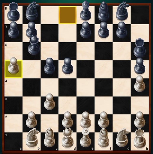 human vs computer White is human and black is computer ♟️