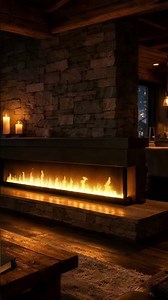 4K Cozy Cabin Snowstorm & Fireplace Sounds in Swiss Alps (8 Hours) • Heavy Blizzard Sounds for Sleep