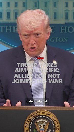 President Donald Trump criticized allies in the Pacific, including South Korea, Australia, and Japan, for not doing enough to help the US in its war with Iran. CNN’s Hanako Montgomery explains the more diplomatic approach some of these countries are taking in the conflict. #CNN #News