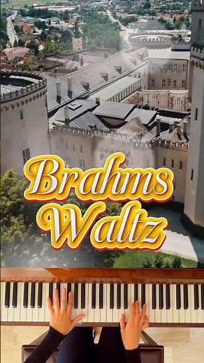Brahms Waltz Op 39 No 15 Easy Piano Tutorial Short