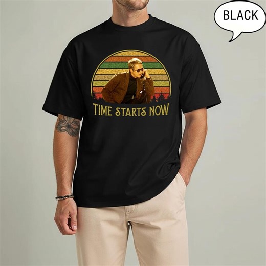 Time Starts Now Vintage T-shirt, Movies Quote Unisex T-shirt - Etsy