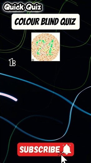 Can You See the Hidden Number? 👀 | Color Blind Number Quiz Challenge!