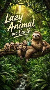 The Most Lazy Animal on Earth : sloth