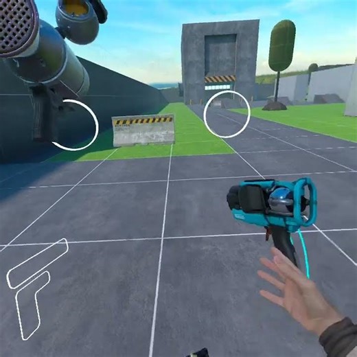 The revolver in bonelab!￼ #memes #music #animation #gaming #bonelabgameplay #bonelab #boneworks