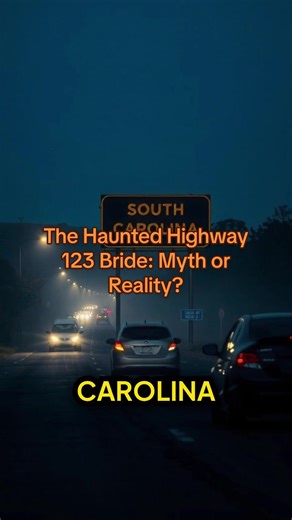 The Haunted Highway 123 Bride is one of South Carolina’s most terrifying ghost legends — paranormal sightings, vanishing hitchhikers, and a bride who never made it home. #haunted #ghost #paranormal #creepy #southcarolina