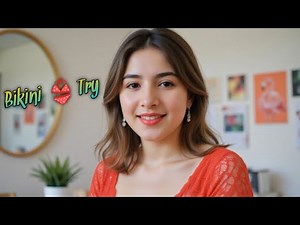 See through transparent try on haul | micro transparent lingerie & bikini try on haul 2025 #3