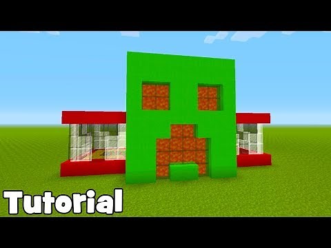 Minecraft Tutorial: How To Make A Creeper House