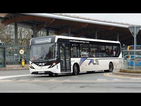 Buses at Chester Bus Interchange, Feb 2026