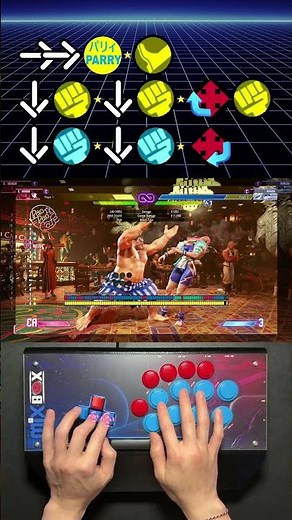 E Honda Command Grab Setup エドマンド・ホンダの投げセットプレー Street Fighter 6 #streetfighter6 #sf6 #comboguide