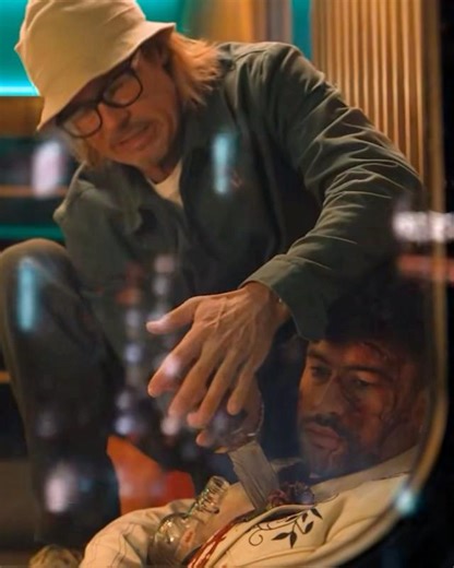 That briefcase deflected the knife back at Wolf #shorts #film #movie #edit