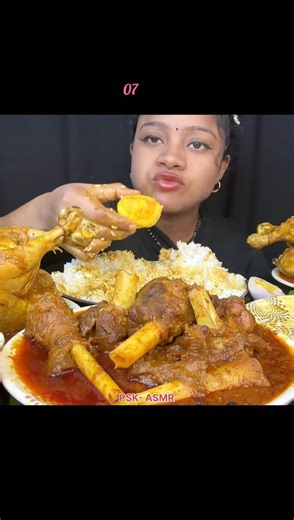 ASMR: eating rice with eggs curry 🥚🥚😋😋👌😋 #asmr #trendingshorts #viralshort #shorts