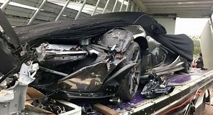 McLaren P1 Damaged During Truck Crash In Cambodia | Carscoops