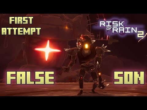 Our first False Son Fight in the NEW Risk of Rain 2 DLC