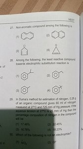 In Duma's method for estimation of nitrogen, 0.28 \mathrm{g} of... | Filo
