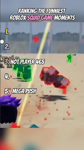 Funniest Roblox Squid Game Moments