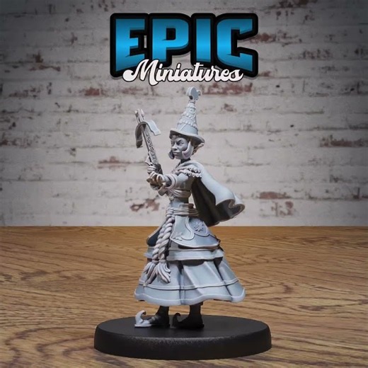Half-Elf Bard Crossbow #dnd #miniature #gaming #3dprinting #3d #sTLFILE |#rpg #dndminis #tabletop
