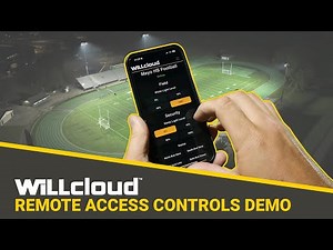 WiLLcloud® GFX Wireless Controls Demo | Mayo High School Football Field