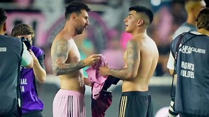 What it's like to swap shirts with Messi