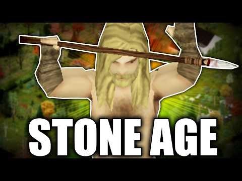 I Progressed Through The Stone age As A CAVEMAN In Project Zomboid | Ironman Super Cut S1