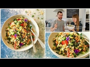 Summer Peach Quinoa Tabbouleh | Vegan Barbecue Recipe