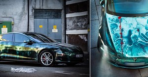 A zombie-themed Tesla Model S to blend in during the apocalypse [Gallery]