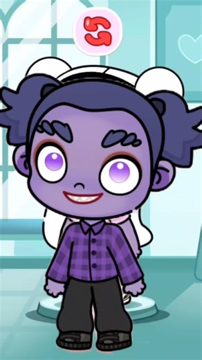 Fear inside out2 Inspired Look In Avatar world Gameplay#pazu #avatarworld #shorts