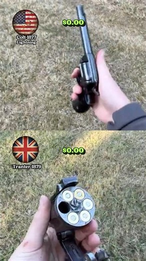 Colt 1877 "Lightning" vs Tranter 1879: American Speed vs British Power