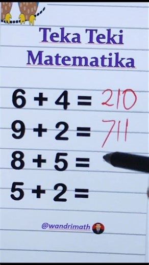 Teka Teki Matematika 148 #maths #mathematics #mathstricks #math