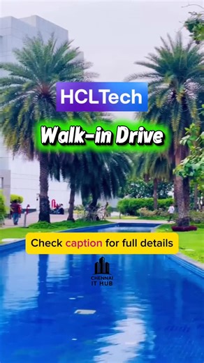 Chennai IT Hub on Instagram: "🔔 MEGA WALK-IN DRIVE – HR OPERATIONS (US SHIFT) 🔔 🏢 Company: HCLTech 📍 Location: Sholinganallur, Chennai 📅 Walk-in Dates: 6th & 7th Feb 2026 ⏰ Time: 11:00 AM – 2:00 PM 💼 Roles: • HR Operations – Specialist • HR Operations – Team Lead 🕒 Shift: US Shift 🎓 Experience: 2 – 7 Years 🧠 Key Skills: • HR Operations / HR Services • Onboarding & Background Verification (BGV) • Voice & Non-Voice Support • Grievance Handling & Query Management • Email & Call Handling • 
