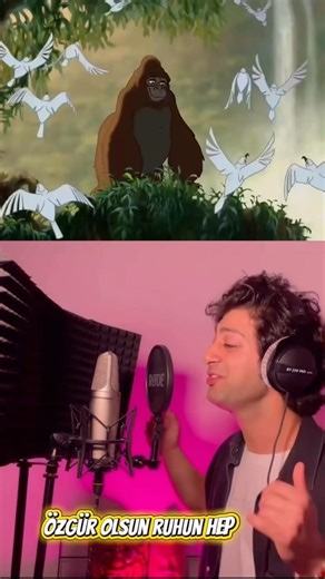 Bak Evlat Sen Hep Yücel - Son of Man (Turkish) - Tarzan(1999) #disney #tarzan #sonofman