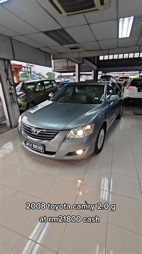 2008 Toyota Camry 2.0 G for Sale at RM21,800 Cash