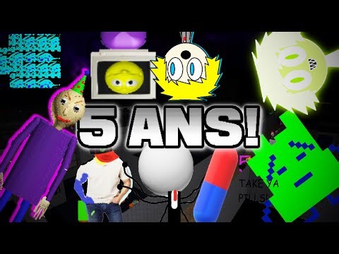 BALDI'S BASICS NORMAL MODE REMAKE A 5 ANS !