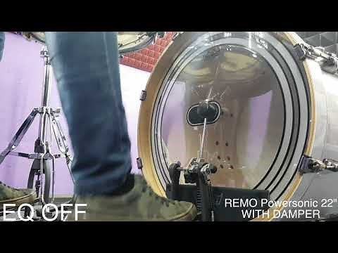 REMO Powersonic 22" Sound Test
