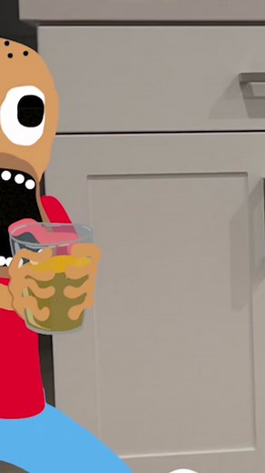 Where does Tyrone get these ideas? 🥛🤣🫣💪🏾😬#matthewraymond #comedy #cartoon #animation #foryou #fyp #CapCut