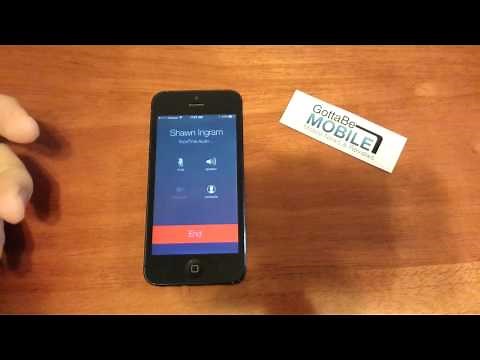 iOS 7 FaceTime Audio Sample Call