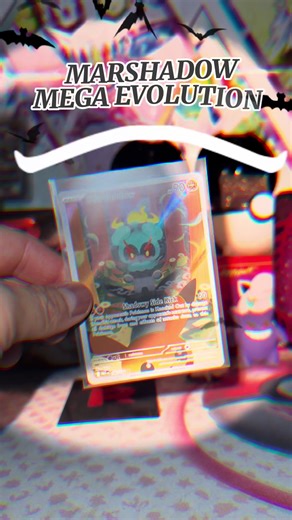 MARSHADOW FROM MEGA EVOLUTION #pokemon #pokemoncollection #pokemoncollector #megaevolution #marshadow
