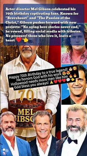 Mel Gibson Sparks A Legendary Comeback! ❤️ His Faith Fueled Journey Shakes Hollywood! ⚡