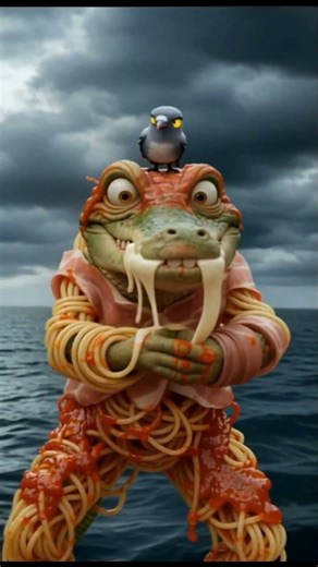 MAMMA MIA… The FINAL Italian Brainrot Creature Sings “UN POCO LOCO”🍝#fyp #italianbrainrot #viral