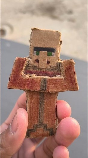 I see minecraft villager in real life #shorts #minecraft